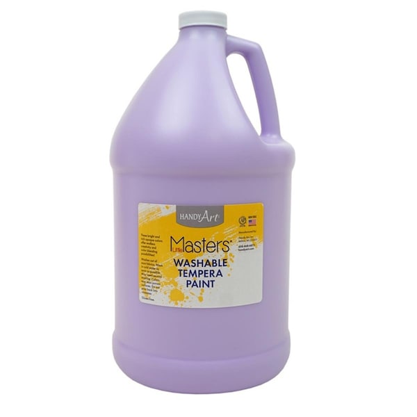 Rock Paint Distributing Gallon Washable Tempera Paint Little Masters, Light Purple RPC214738 - main